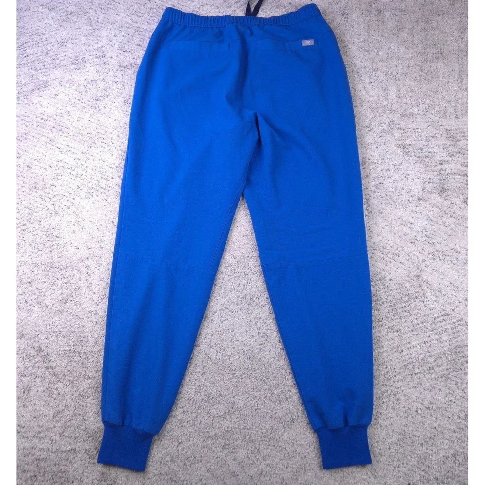 Figs Scrub Pants Mens Large Tansen Jogger Blue 2436 Royal Scrubs Bottom Medical